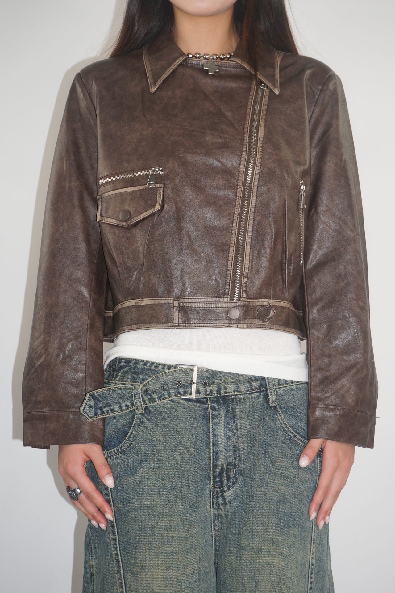 Cross Section Jacket – Brown