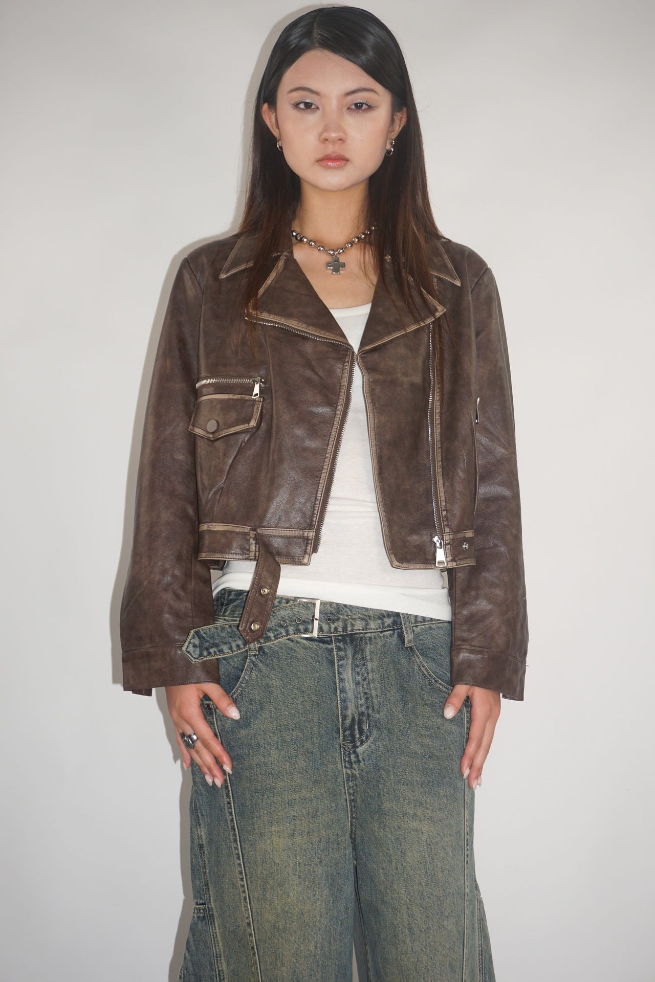 Cross Section Jacket – Brown
