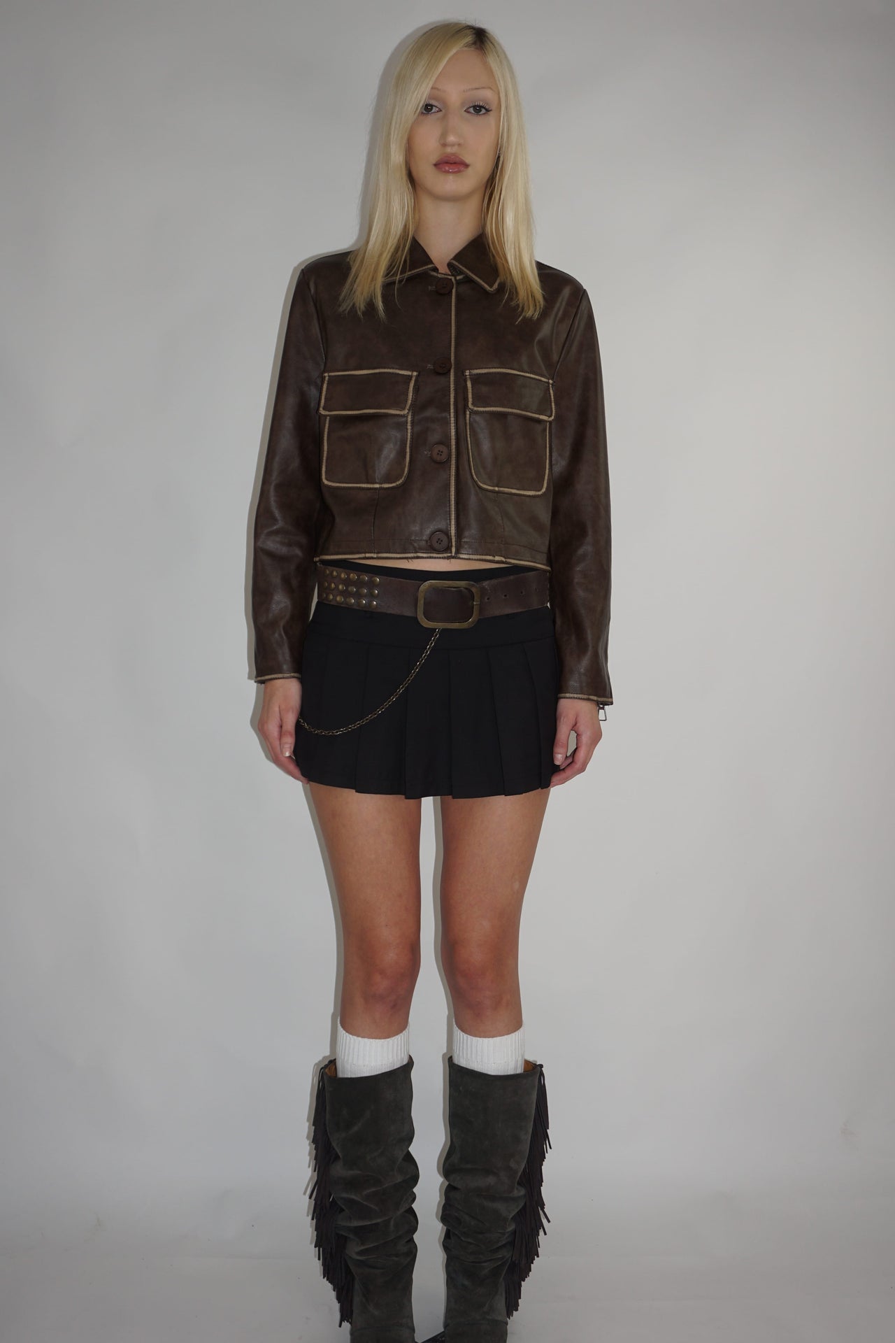 Polly Pocket Jacket – Brown