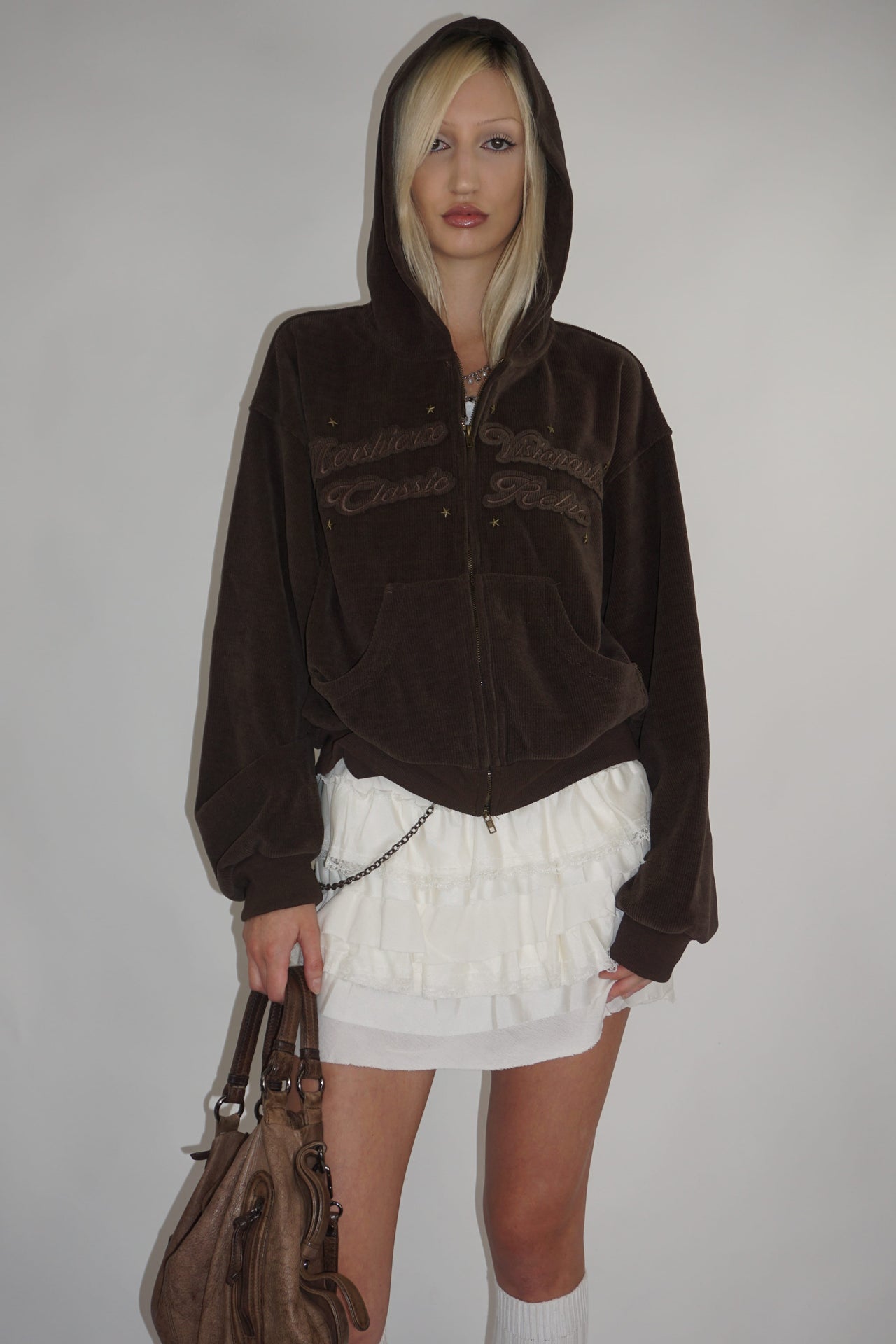 Stargirl Lounge Hoodie – Brown